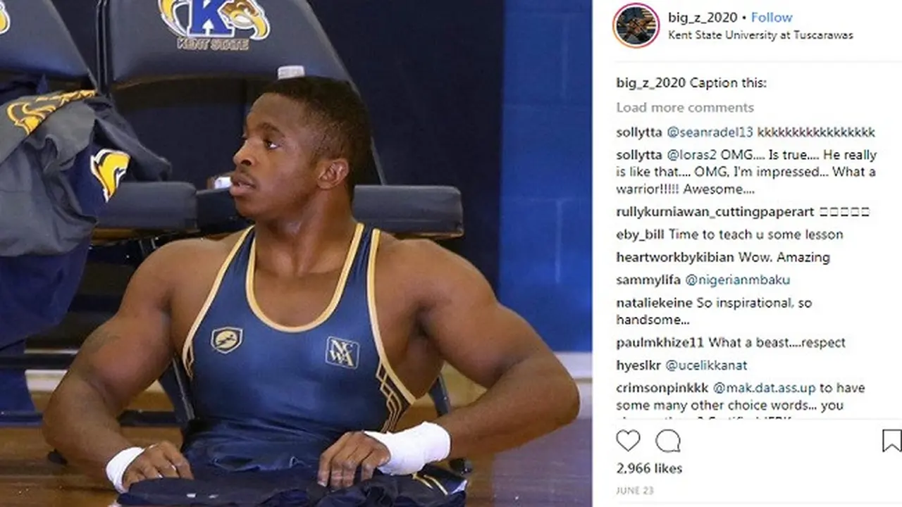Zion Clark pegulat tanpa kaki