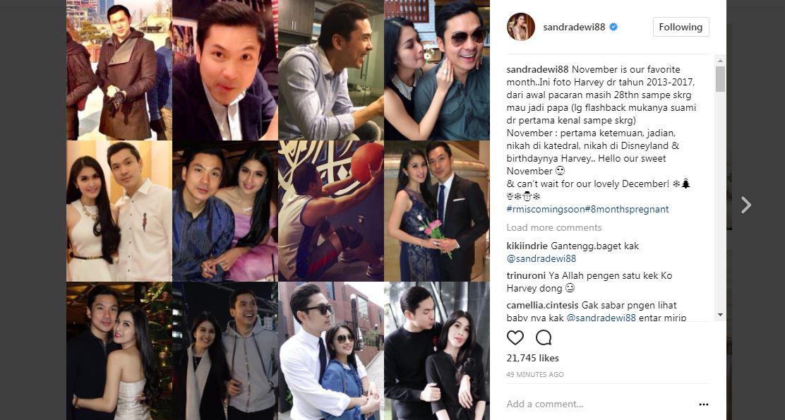 Romantis Kisah Cinta Sandra Dewi Dan Suami Seperti Dongeng Showbiz Liputan6 Com