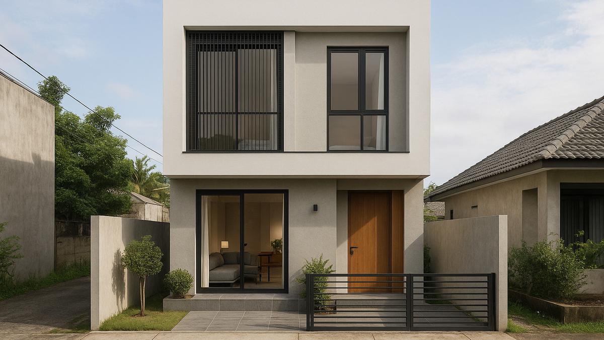 10 Model Rumah 2 Lantai Modern untuk Lahan Terbatas, Estetik dan Fungsional