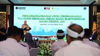 Penandatanganan Memorandum of Understanding (MoU) tentang Rencana Kerja Sama Elektrifikasi Jalur Kereta Api bersama PT Kereta Api Indonesia (Persero). (Foto: PLN)