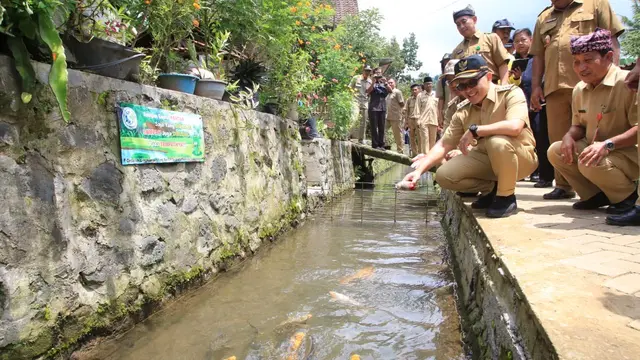 Warga Kluncing Banyuwangi Sulap Sungai Jadi Destinasi Kampung Ikan
