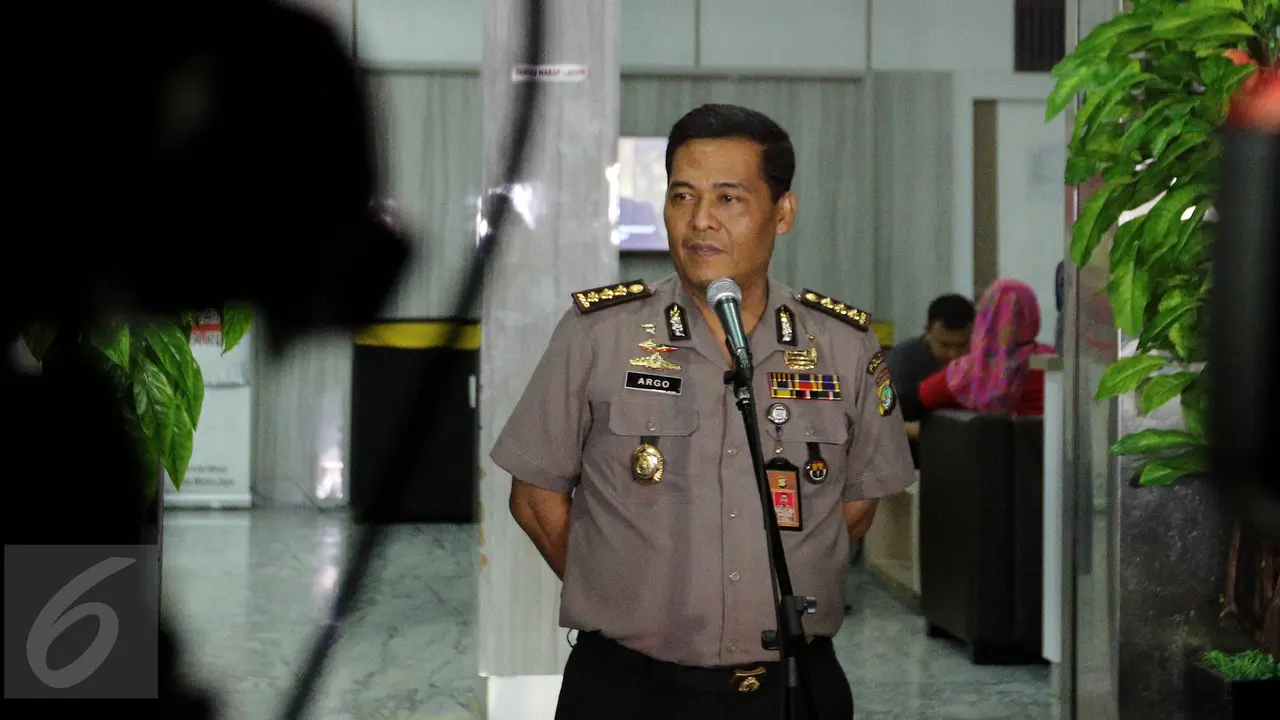 Kepala Bidang Humas Polda Metro Jaya Kombes Argo Yuwono 