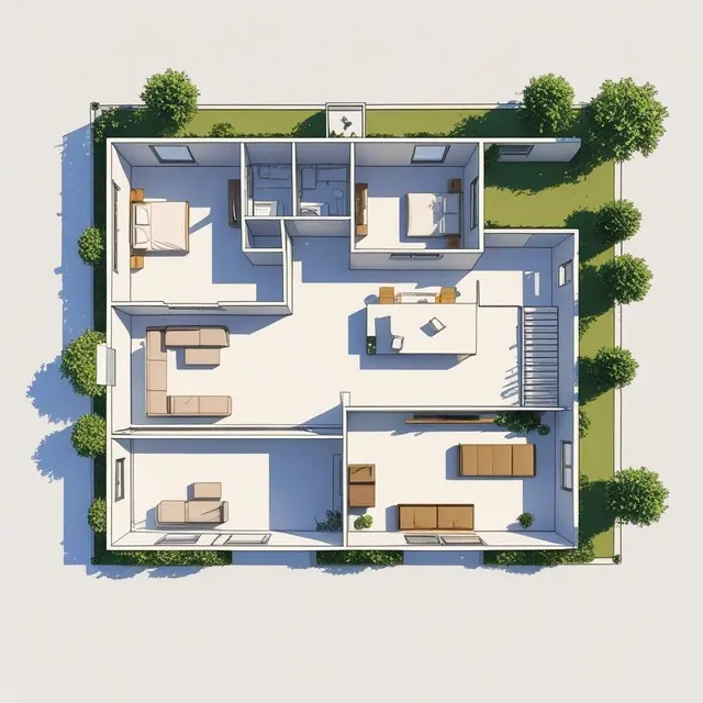 Denah Rumah Sederhana 3 Kamar