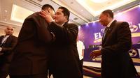 Erick Thohir resmi terpilih menjadi Ketua PSSI periode 2023-2027 di Hotel Shangri-La, Jakarta Pusat pada Kamis (16/2/2023) . (Bola.com/Muhammad Iqbal Ichsan)