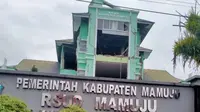 RSUD Mamuju yang rusak akibat gempa 6.2 magnitudo pada 15 Januari 2021 lalu (Liputan6.com/Istimewa)