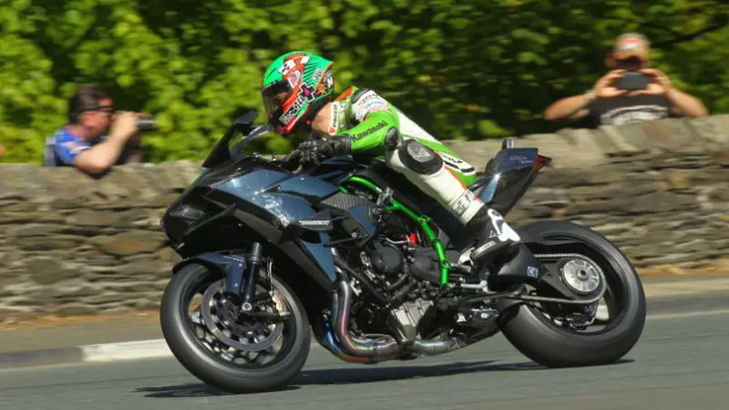 Ikut Balap Ekstrim, Kawasaki Ninja H2R Tembus 331 Km/Jam