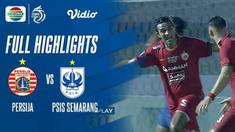 Berita Video highlights BRI Liga 1 2021/2022 pertandingan antara Persija Jakarta melawan PSIS Semarang, Minggu (12/9/2021) malam WIB.
