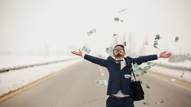 Ilustrasi orang kaya