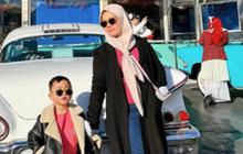 Potret Rayyanza & Sus Rini Tampil Bak Couple Pakai Baju Serasi di Jepang, Gandengan Tangan Gemas Banget