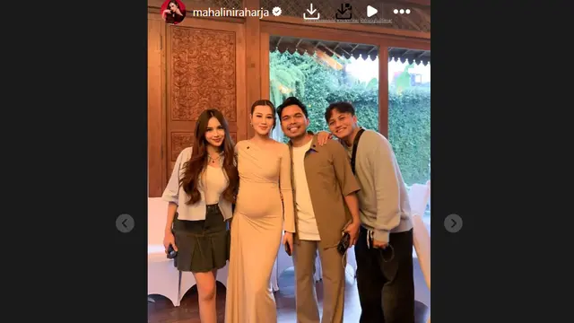 Tubuh Langsing Mahalini Setelah Melahirkan Jadi Sorotan