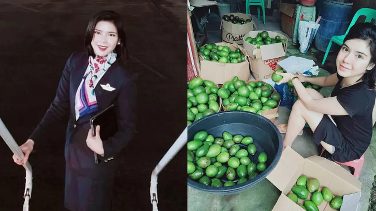 Kena PHK di Tengah Pandemi, Pramugari Ini Banting Setir Jual Alpukat