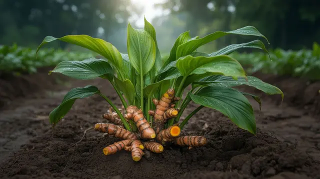 Cara Merawat Tanaman Kunyit agar Rimpang Besar dan Tumbuh Subur