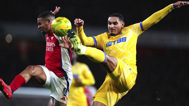 Foto: Penampilan Memukau Gabriel Jesus saat Bawa Arsenal Tumbangkan Crystal Palace di Carabao Cup