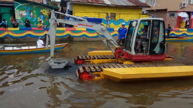 Volume Sampah Anak Sungai Musi Capai 70 Meter/Kubik Setiap Hari