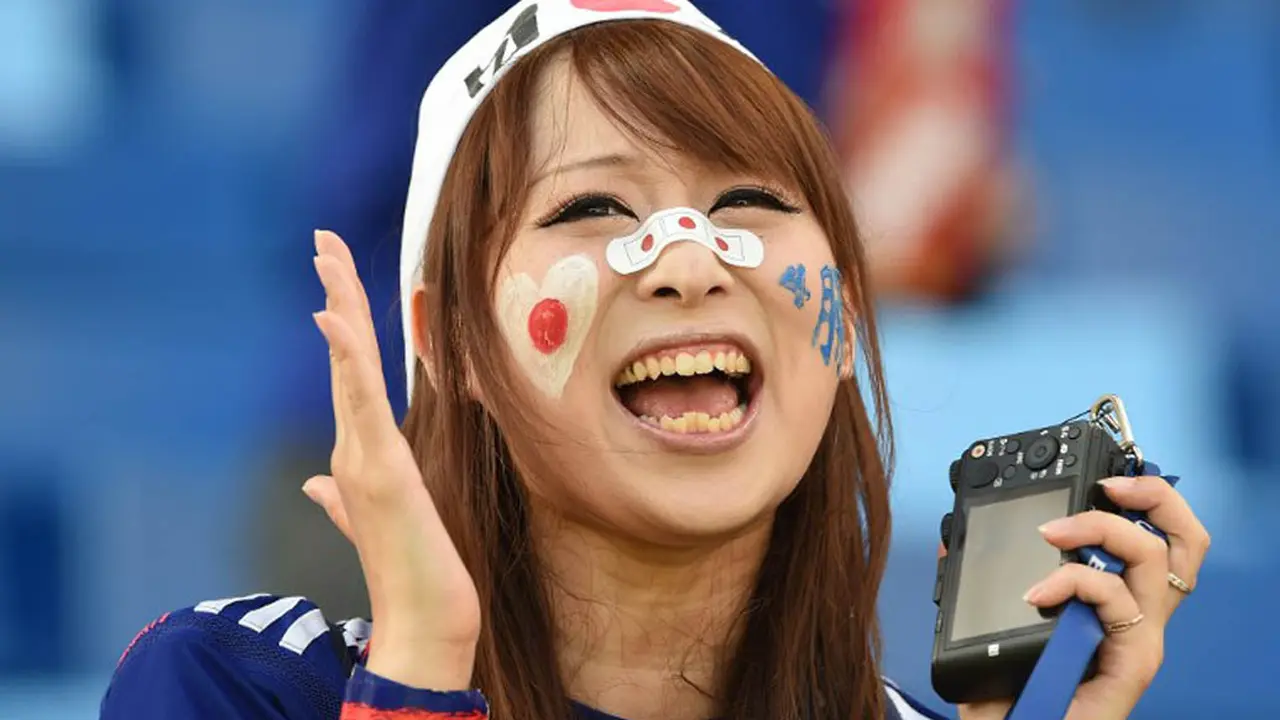 Gadis-gadis Cantik Asia yang Menggemaskan di Piala Dunia 2014
