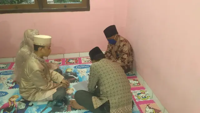 Tersangka Pencabulan Nikahi Korbannya di Polrestabes Palembang