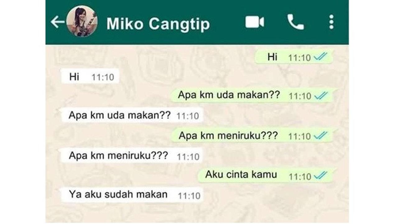 10 Chat Modus PDKT ala Netizen Ini Kocak Banget