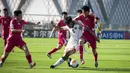 Berakhir sudah perjalanan Timnas Indonesia U-17 di ajang Piala Asia U-17 2025. Skuad Garuda Muda harus tersingkir di perempat final, setelah kalah telak dari Korea Utara. (Dok. PSSI)