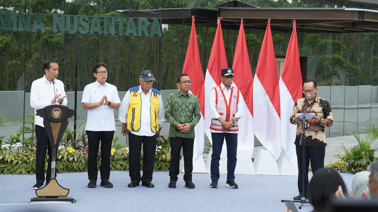 Peresmian Rumah Sakit Hermina Nusantara: Jokowi Apresiasi Pembangunan Kilat di IKN (Foto: Istimewa)