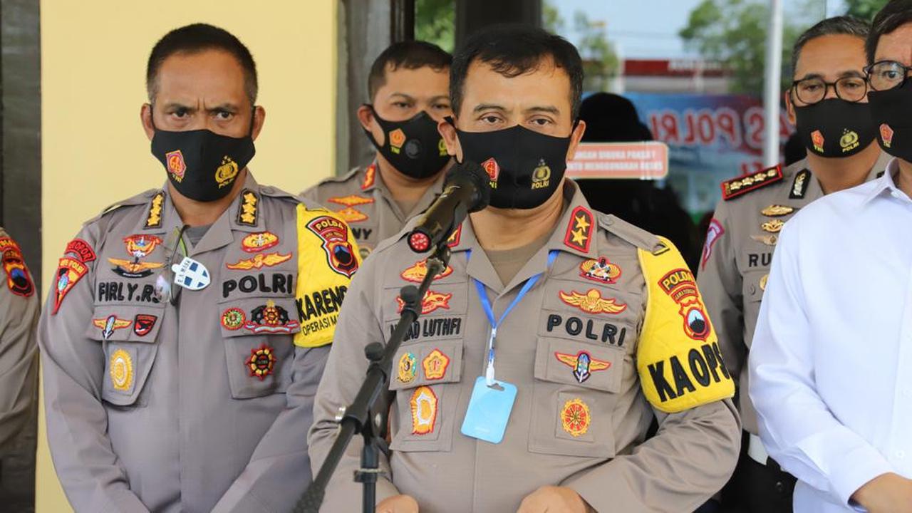 Kapolda Jateng Irjen Ahmad Lutfi memastikan tersangka konser dangdut di tengah pandemi, Wakil Ketua DPRD Kota Tegal, W jalani pemeriksaan perdana berstatus tersangka. (Foto: Liputan6.com/Polres Pemalang)