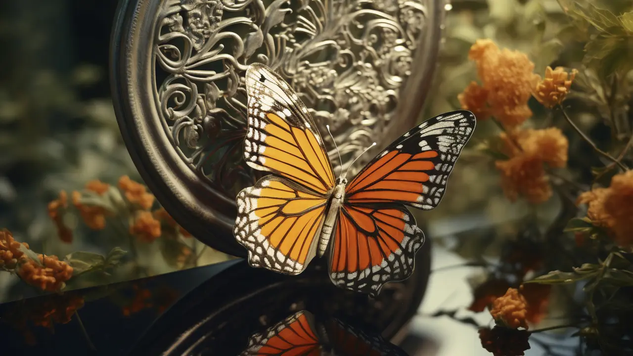 Ilustrasi kupu-kupu, butterfly era
