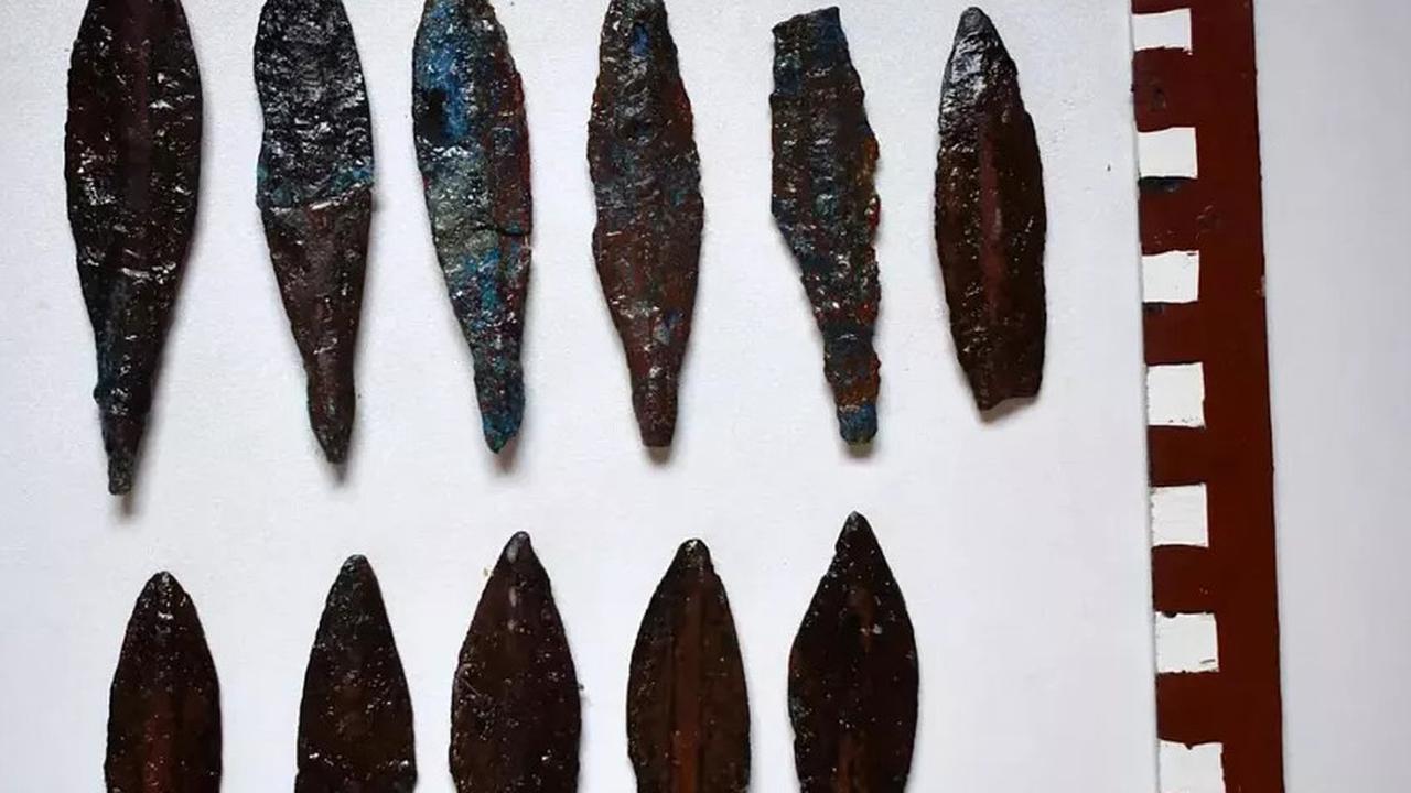 mata panah di makam komandan militer firaun ramses iii