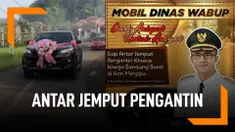 Gratis Antar Jemput Mobil Dinas Hengky Kurniawan