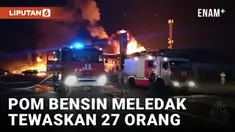 27 Orang Tewas dalam Ledakan Pom Bensin di Rusia