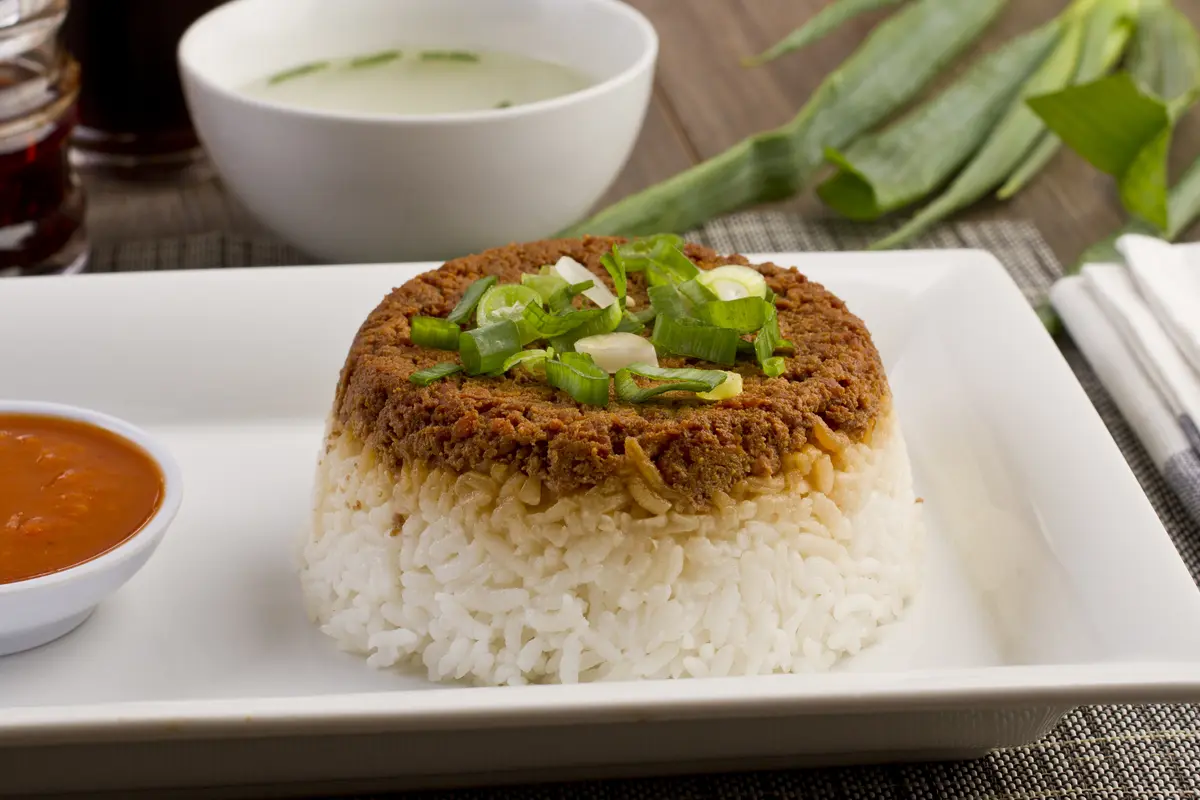 Resep Nasi Tim Daging