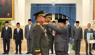 Prabowo Lantik Maruli Jadi Wakil Panglima TNI, Tandyo Budi Jabat KSAD