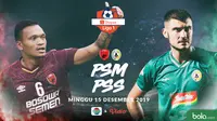 Shopee Liga 1 - PSM Makassar Vs PSS Sleman - Head to Head Pemain (Bola.com/Adreanus Titus)