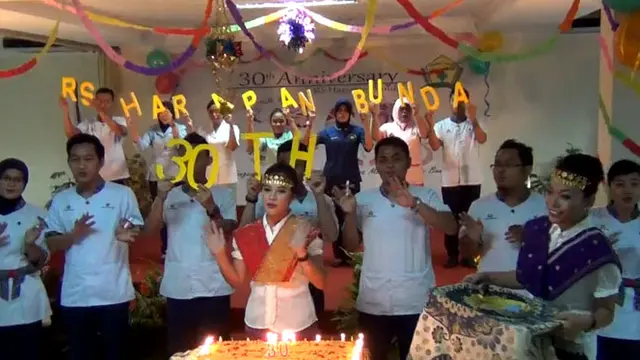 RS.Harapan Bunda Rayakan Peringatan HUT ke-30
