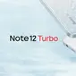 Gambar teaser Redmi Note 12 Turbo. (Weibo Redmi Mobile Phone)