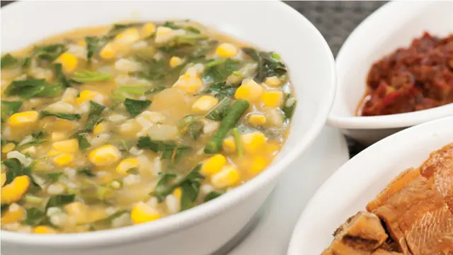 Makan Siang: Bubur Pedas Kalimantan Barat