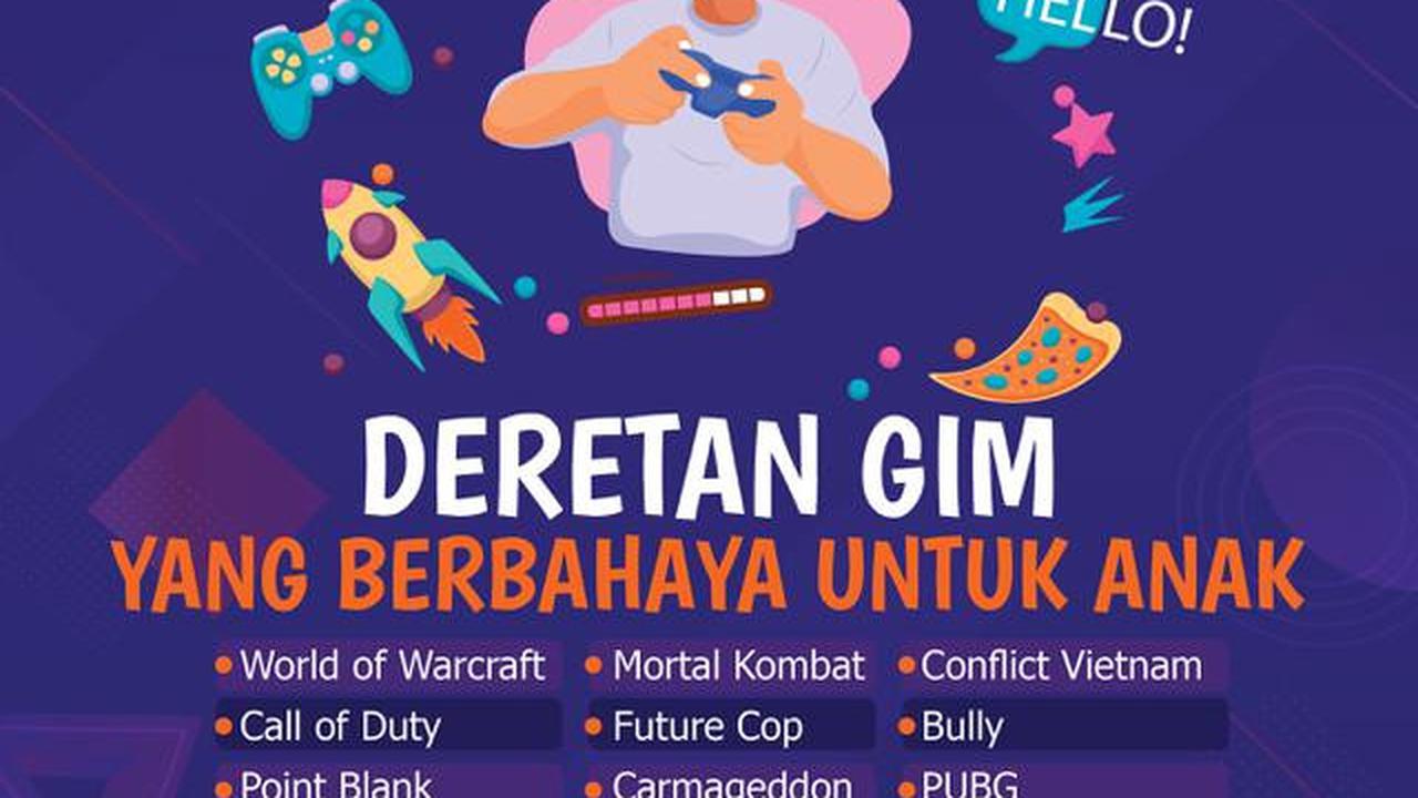 INFOGRAFIS: Deretan Game Online yang Berbahaya Untuk Anak (Triyasni / Liputan6.com)