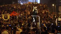 Demonstran Hong Kong. (Reuters)