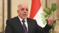PM Irak Haider al-Abbadi. (Reuters/Mahmoud Raouf Mahmoud)