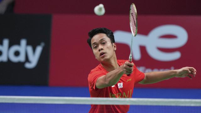 Foto: Tamparan Keras Jelang All England, Dua Unggulan Tunggal Putra Anthony Ginting dan Jonatan Christie Rontok di 16 Besar German Open 2022