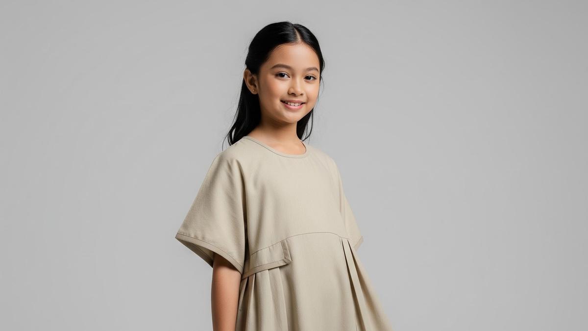 7 Model Dress Anak Polos dengan Desain Kekinian, Cocok untuk Segala Usia