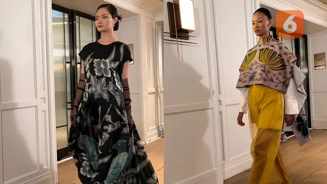 Iwan Tirta Private Collection menggelar peragaan busana tahunan di St. Regis Kamis malam, 21 November 2024. (Dok" Liputan6.com/dyah