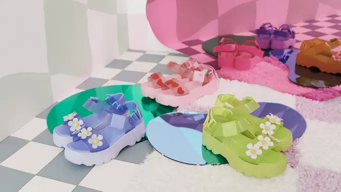 Kolaborasi Melissa x Lazy Oaf/dok. Melissa