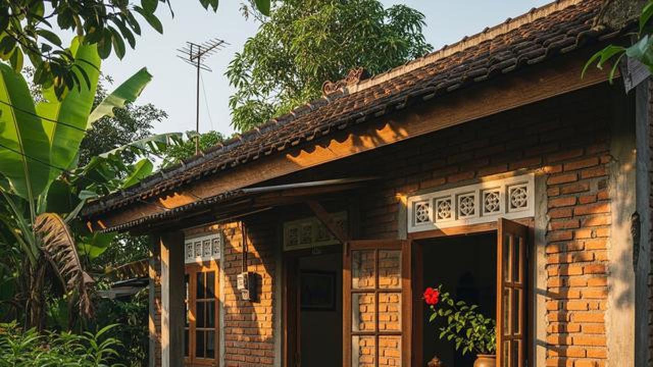 9 Rumah Sederhana Era 90-an tapi Tetap Modern di Desa, Harmoni Klasik Tak Lekang Waktu