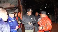 Wali Kota Medan, Bobby Nasution, tinjau kawasan yang dilanda banjir (Istimewa)