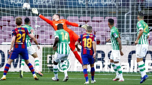 Lionel Messi Borong 2 Gol, Barcelona Menang Telak atas Real Betis di Camp Nou