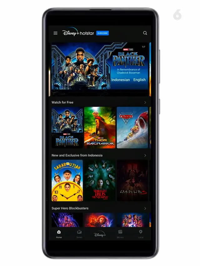 Ilustrasi Disney Plus Hotstar.
