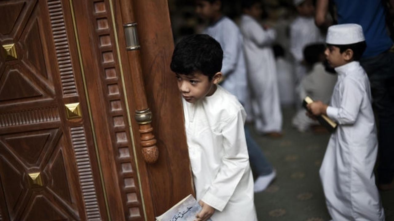 Keceriaan bocah di Bahrain belajar baca Alquran