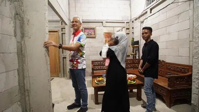Ganjar Pranowo Meningap di Rumah Warganya di Pati, Jawa Tengah