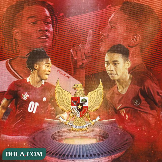 Timnas Indonesia - Ronaldo Kwateh dan Marselino Ferdinan