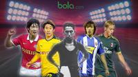 5 Pemain Asia yang Bermain di Eropa (bola.com/Rudi Riana)