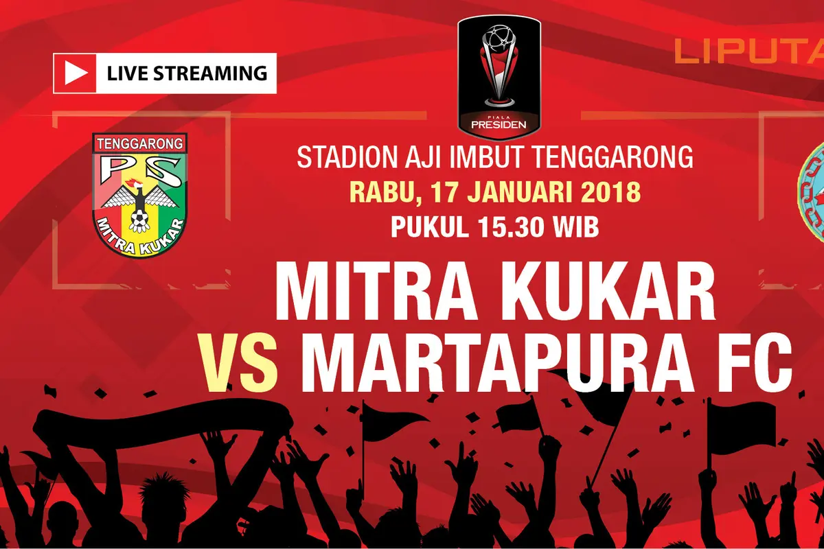 Piala Presiden 2018: Mitra Kukar Vs Martapura FC